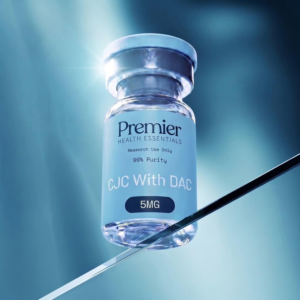 CJC-1295 With DAC 5 mg research vial CJC-1295 With DAC 5 mg research vial